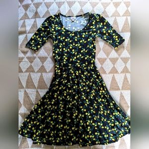 LuLaRoe lemon dress